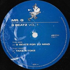 Mr. G - G Beatz Vol. 1 - Phoenix G.