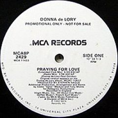Donna De Lory - Praying For Love - MCA