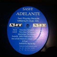 Sash! - Adelante (Vinyl 2) - X-IT Records
