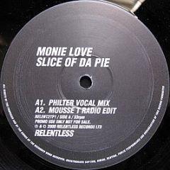 Monie Love - Slice Of Da Pie - Relentless Records