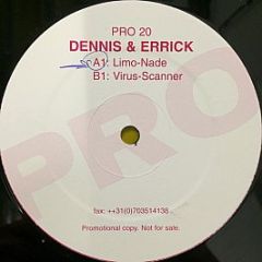 Dennis & Errick - Limo-Nade - Pro Records