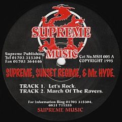 Supreme, Sunset Regime & Mr. Hyde - Let's Rock - Supreme Music