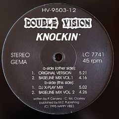 Double Vision - Knockin' - Happy Vibes