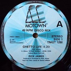 Rick James - Ghetto Life - Motown