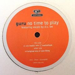 Guru - No Time To Play - Cooltempo