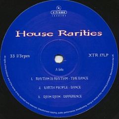 Various Artists - House Rarities - X:treme Records