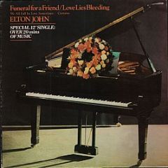 Elton John - Funeral For A Friend / Love Lies Bleeding - Djm Records