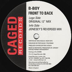 B-Boy - Front To Back - Caged Records