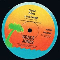 Grace Jones - La Vie En Rose - Island Records