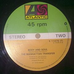 The Manhattan Transfer - Twilight Zone / Twilight Tone - Atlantic