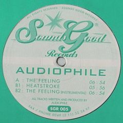 Audiophile - The Feeling - Sounds Good Records