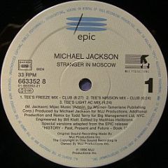 Michael Jackson - Stranger In Moscow (The Todd Terry Remixes) - Epic