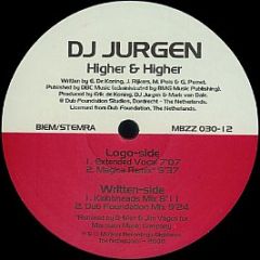 DJ Jurgen - Higher & Higher - Mo'Bizz Recordings