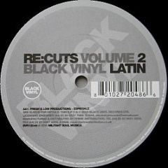 Various Artists - Re:Cuts Volume 2 Black Vinyl Latin - Black Vinyl Records