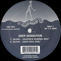 Deep Sensation - Talkin'... / Get Together - Cajual Records