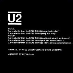 U2 - Even Better Than The Real Thing - Remixes - Island Records