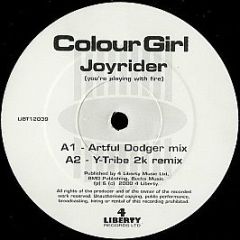 Colour Girl - Joyrider (You're Playing With Fire) - 4 Liberty Records Ltd