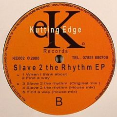 DDH & DJ Toy - Slave 2 The Rhythm - Kutting Edge