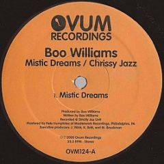 Boo Williams - Mistic Dreams / Chrissy Jazz - Ovum Recordings