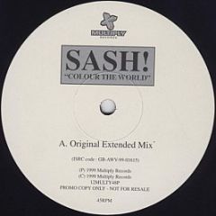 Sash! - Colour The World - Multiply Records