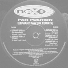 Pan Position - Elephant Paw (UK Remixes) - Next Records