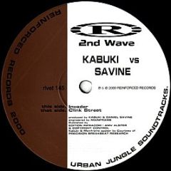 Kabuki Vs Savine - Invader / Clink Street - Reinforced Records