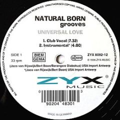 Natural Born Grooves - Universal Love - ZYX Music