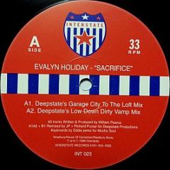 Evalyn Holiday - Sacrifice - Interstate Records