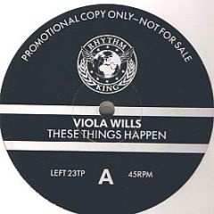 Viola Wills - These Things Happen - Rhythm King Records