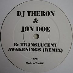Jon Doe & Flatfoot Sam / DJ Theron & Jon Doe - Cadmium / Translucent Awakenings (Remix) - White