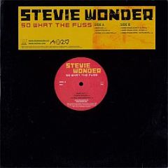 Stevie Wonder - So What The Fuss - Motown