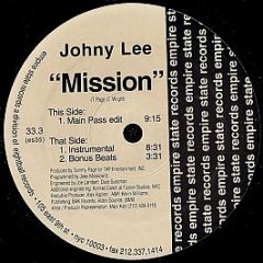 Johny Lee - Mission - Empire State Records