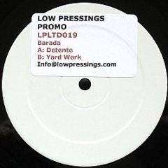 Barada - Detente - Low Pressings Limited