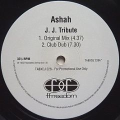 Ashah - J.J. Tribute - Ffrreedom