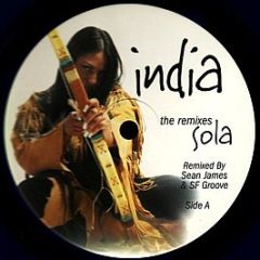 India - Sola: The Remixes (Blue Vinyl) - RMM Records