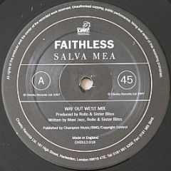 Faithless - Salva Mea - Cheeky Records