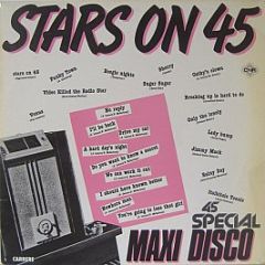 Stars On 45 - Stars On 45 Maxi Disco - Carrere