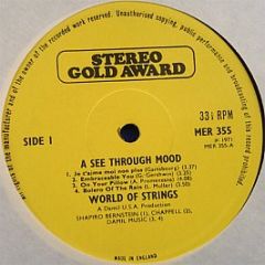 Carlini's World Of Strings - Music For A See-Through Mood - Stereo Gold Award