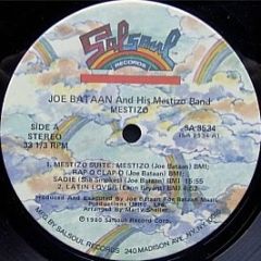 Joe Bataan And His Mestizo Band - Mestizo - Salsoul Records