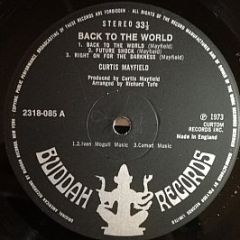 Curtis Mayfield - Back To The World - Buddah Records