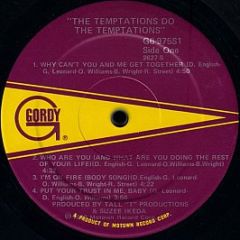 The Temptations - Do The Temptations - Gordy