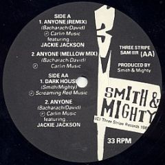 Smith & Mighty - Anyone (Remix) / Dark House - Three Stripe Records