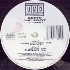 Gusto - The Spirit - Underground Music Department (UMD)