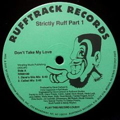 Rufftrack - Strictly Ruff Part 1 - Rufftrack Records