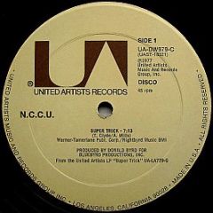 N.C.C.U. - Super Trick / Bull City Party - United Artists Records