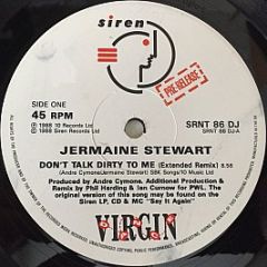 Jermaine Stewart - Don't Talk Dirty To Me - Siren