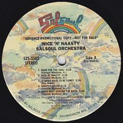 Salsoul Orchestra - Nice 'N' Naasty - Salsoul Records