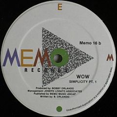 Wow - Magic Man (Young Man Young Man) - Memo Records