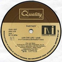 Fantasy / TV Sounds Orchestra - Live The Life I Love - Quality