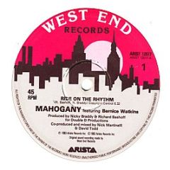 Mahogany Featuring Bernice Watkins - Ride On The Rhythm - West End